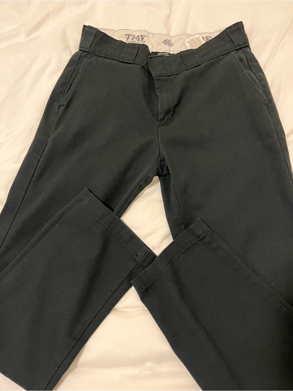 Dickies Black Work Pants - Classic Straight Fit women’s size 4